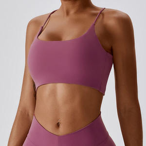 Hot Sale Women's Fitness Sports <b>Bra</b> High Quality 4 Way <b>Stretch</b> Breathable Eco-Friendly Medium Elasticity XS Customizable Front - Product Image 6