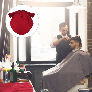 Cape de Coiffure Professionnelle en Polyester Imperméable de Haute Qualité – Tablier de Salon Personnalisable et Pratique - Product Image 5