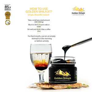 Resina de Shilajit Dorada 30 Gramos, Antioxidante, Refuerzo Inmunológico, Gestión de Energía, Vitalidad Natural, Energía Celular, Bienestar Estilo de Vida - Product Image 3