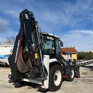 <b>Top</b> Sales Hidromek HMK 62T Wheel Backhoe Loader Diesel Engine Gearbox High <b>Load</b> Moment 2-Year Warranty Motor High Operating - Product Image 6