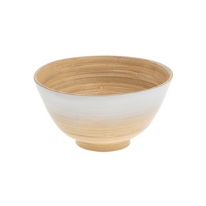 Tazón de Bambú Pulido Hecho a Mano con Bonito Diseño, Utensilios de Cocina, Tazones de Bambú para Ensalada, Ecológicos, No Tóxicos, para Alimentos y Frutas - Product Image 1