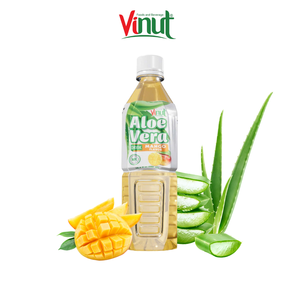 Boisson à la purée d'ananas et d'aloe vera 500ml - NFC, vente en gros, marque privée, échantillon gratuit, fabricant vietnamien - Product Image 1