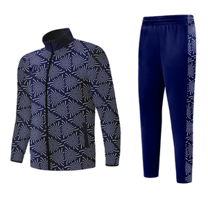 Custom Full Zipper Gym Sportswear Training Jackets Sports Tracksuit Long Zipper <b>Pants</b> <b>Running</b> Tracksuit For <b>Men</b> - Product Image 6