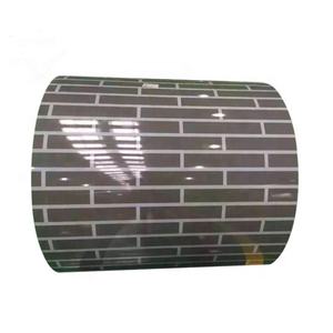 <span class=keywords><strong>Bobine</strong></span> d'acier prélaqué (PPGI) à motif brique, texture <span class=keywords><strong>3D</strong></span>, revêtement couleur - Product Image 2