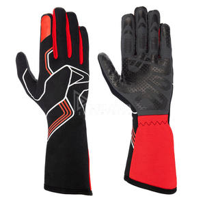 Gants de moto en cuir haute performance pour hommes, protection en fibre de carbone, doigts complets ventilés, pour motards, fabrication usine - Product Image 4