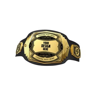 Ceinture de championnat personnalisable de qualité supérieure avec texte et design sur mesure – Récompense sportive - Product Image 5