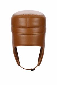 Luxury Cowhide Leather Winter Ear Flap Baseball Cap – Adjustable Cold Weather <b>Hat</b> - Product Image 5