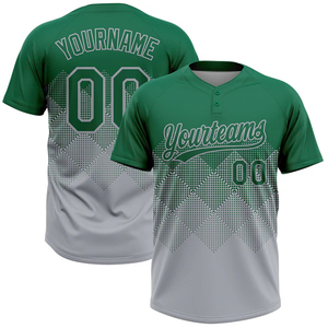 เสื้อเบสบอลซอฟต์บอลแบบซับลิเมชั่นสองกระดุม ชุดยูนิฟอร์มสั่งทำได้สำหรับเด็ก วัยรุ่น ผู้ชาย ผู้หญิง ชุดกีฬา - Product Image 3