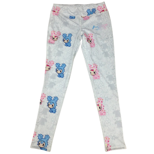 Leggings de yoga taille haute à séchage rapide pour femmes avec broderie, ceinture élastique en Spandex/Nylon, longueur intégrale, 220g Altr Brothers - Product Image 6