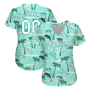 Camiseta de Béisbol Sublimada con Nombre y Logotipo del Equipo Personalizados, Camiseta de Béisbol de Manga Corta con Botones para Hombre de Alta Calidad - Product Image 3