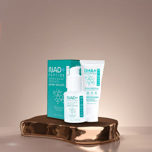 NAD PEPTIDE ACNE SERUM Essence Visage Bio Vitamine Collagène Thé Ingrédients Vegan Huile Éclaircissante Corps Sans Vieillissement Disponible - Product Image 6