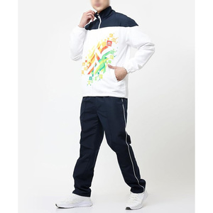 Black Track Suit Set <b>Zip</b> <b>Up</b> <b>Jacket</b> Elastic Waist Pants Side Pocket Sports Outfit for Running Yoga - Product Image 4