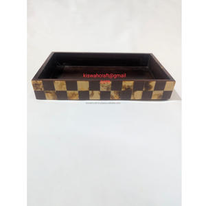 New Wooden Storage <b>Tray</b> With Adjustable Style Latest Designed Fancy Wooden <b>Jewelry</b> Display & Coffee Table <b>Trays</b> - Product Image 5