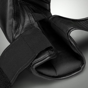 Gants d'entraînement MMA pour hommes et femmes, demi-doigts, antidérapants, réglables, en cuir, personnalisables - Product Image 4