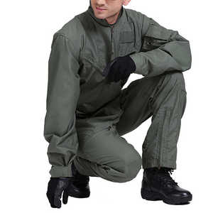 Combinaison de sécurité ignifuge pour hommes |   Uniforme de travail à manches longues orange |   Niveau personnalisable en polyester et coton - Product Image 6