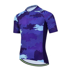 Ropa Deportiva, Jersey de Ciclismo Ligero y Transpirable de Manga Corta para Adultos, para Ciclismo de Fin de Semana - Product Image 1