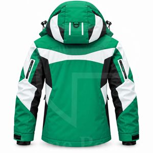 Fabricant de vestes personnalisées pour équipes de ski, vêtements d'extérieur pour clubs de snowboard, production d'uniformes de sports d'hiver, fournisseur en gros de vêtements - Product Image 2