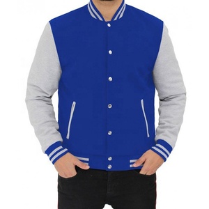 Genuine Varsity Wool <b>Jacket</b> <b>for</b> <b>Men</b> Winter Streetwear with <b>Baseball</b> Design Chenille Embroidery Stand Puffer Breathable Stylish - Product Image 1