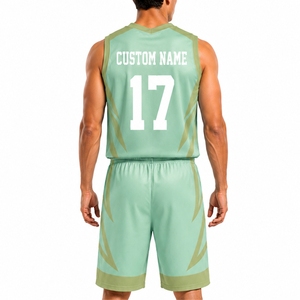 Ensemble de maillots de basket-ball personnalisés, uniforme de basket-ball moderne pour les joueurs actifs, ensemble de noms et numéros personnalisés pour les sports d'équipe - Product Image 2