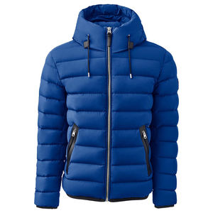 Fully Customized Men's Waterproof Canvas Puffer <b>Jackets</b> Polyester Wadding Filled Winter DDP Shipping - Product Image 3