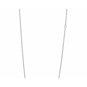 Collier Pendentif Goutte Florale en Argent Sterling 925 avec Perle, Chaîne Minimaliste Élégante pour Femme, Idéal Mariage, Fête et Usage Quotidien - Product Image 4