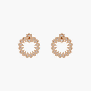 Boucles d'oreilles de luxe en or blanc 14 carats avec diamants ovales et en forme de poire cultivés en laboratoire, 1,35 ct, cadeau de mariage ou d'anniversaire pour femme - Product Image 4