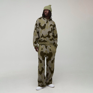 Custom Logo Unisex Mohair Sweater Vintage Knit <b>Wool</b> Blend Breathable Comfortable Winter Wear - Product Image 5