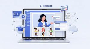 Plateforme d'apprentissage électronique intelligente pour étudiants et enseignants avec gestion de cours basée sur l'IA, cours en direct et architecture éducative technologique évolutrice - Product Image 2