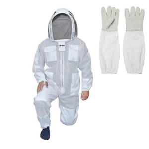 Combinaison d'apiculteur intégrale en polyester, anti-piqûres, imperméable, respirante, haute ventilation - Product Image 3