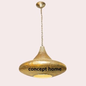 Luminaire suspendu rond moderne en fer marocain, écologique, pour la décoration de la maison et l'éclairage de Noël - Product Image 4