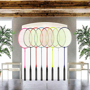 Raquette de badminton en fibre de carbone de qualité supérieure pour l'entraînement sportif en salle, la remise en forme et les jeux récréatifs - Product Image 4