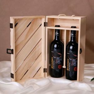 Soporte de madera duradero para botellas, estante de almacenamiento de botellas de vino para comedor, soporte de madera maciza natural para bar en casa - Product Image 3