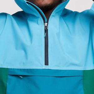 Chaqueta cortavientos unisex de color personalizado repelente al agua y resistente al viento con cierre de cremallera de talla grande para el invierno - Product Image 5