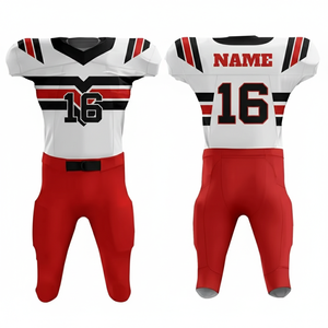 Conjuntos de Fútbol Americano Transpirables, Uniforme de Práctica, Uniforme de Fútbol Americano al por Mayor, Uniforme de Fútbol Americano con Logotipo Personalizado para Adultos - Product Image 1