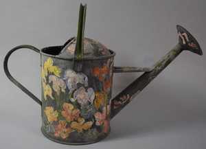 Brass Watering Can With Long Spout And Durable <b>Painting</b> Finish For Gardening Use - Product Image 3
