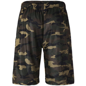Shorts de basket-ball unisexes en polyester mesh de haute qualité pour l'été, avec logo personnalisé imprimé, vêtements de sport en gros, tailles plus grandes, sublimation - Product Image 3