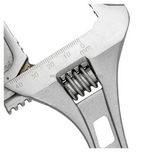 Llave Inglesa Métrica Ajustable Ligera [WIGA] con Mordazas Dentadas, Capacidad de 0~53 mm, Llave Inglesa Portátil para Fontanería y Reparación Automotriz - Product Image 2
