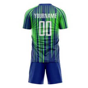 Customized Adult Size Soccer Uniform In High Quality Sports Wear 100% <b>polyester</b> Made Quick Dry Football Soccer Uniform - Product Image 3