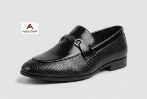 Mocasines Premium para Hombre con Punta en Pico y Detalle de Cadena Elegante para Bodas, Negocios, Fiestas y Oficina - Product Image 4