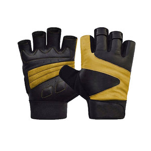 <b>Half</b> Finger Gym Gloves Weight Lifting Workout Gloves with Wrist Support Anti <b>Slip</b> Palm Fitness Training Gloves OEM - Product Image 5