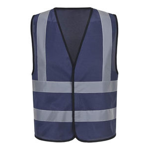 Gilets de sécurité haute visibilité personnalisables avec logo, gilet réfléchissant haute visibilité avec poche zippée de sécurité - Product Image 1