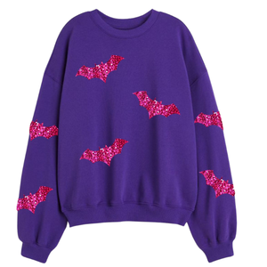 Sweat-shirts personnalisés en coton doux pour femmes, col rond, style décontracté, thème automne effrayant, avec motifs citrouilles de festival - Product Image 3