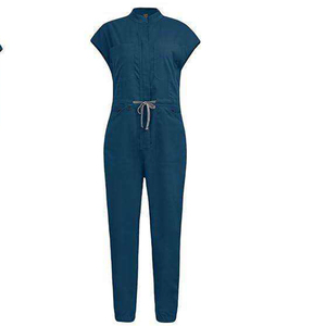 New Fashion High-quality Cotton Blends Denim Medical Uniforms Nursing <b>Scrubs</b> Joggers <b>Scrub</b> <b>Sets</b> with Needle Detection for Unisex - Product Image 1