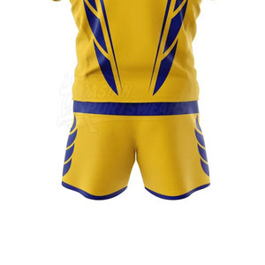 Uniforme de rugby hecho con el mejor material para máxima movilidad en deportes de campo, ropa deportiva reforzada. - Product Image 6