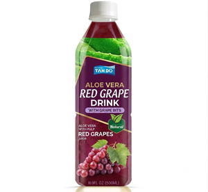 Bebida de Jugo de Uva Roja y Aloe Vera de Marca Privada, 500 ml |   Fábrica OEM en Vietnam - Product Image 1