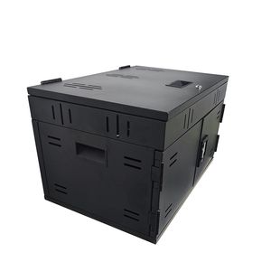 Stazione di ricarica a pavimento per 12 dispositivi con protezione da sovratensione, carrello di ricarica per laptop e tablet per uso in aula o ufficio - Product Image 2