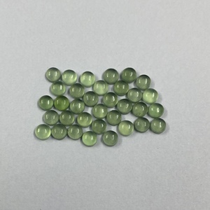 Cabochon serpentin vert naturel de qualité AAA 5mm Pierres précieuses en vrac les plus vendues Fournisseur vérifié - Product Image 1