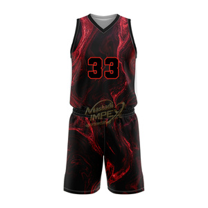 Ensemble personnalisé pour équipe de basketball – Maillot respirant, short et vêtements de sport - Product Image 3