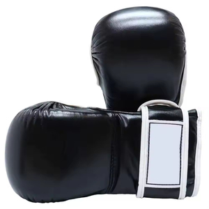 Gants de boxe MMA professionnels de haute qualité, logo personnalisé, vente en gros, gants de grappling en cuir, gants de sparring MMA, conception OEM - Product Image 2