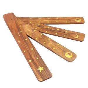 Quemador de Incienso de Madera, Regalo Espiritual para Decoración del Hogar, Quemador de Incienso Tradicional de Madera - Product Image 3